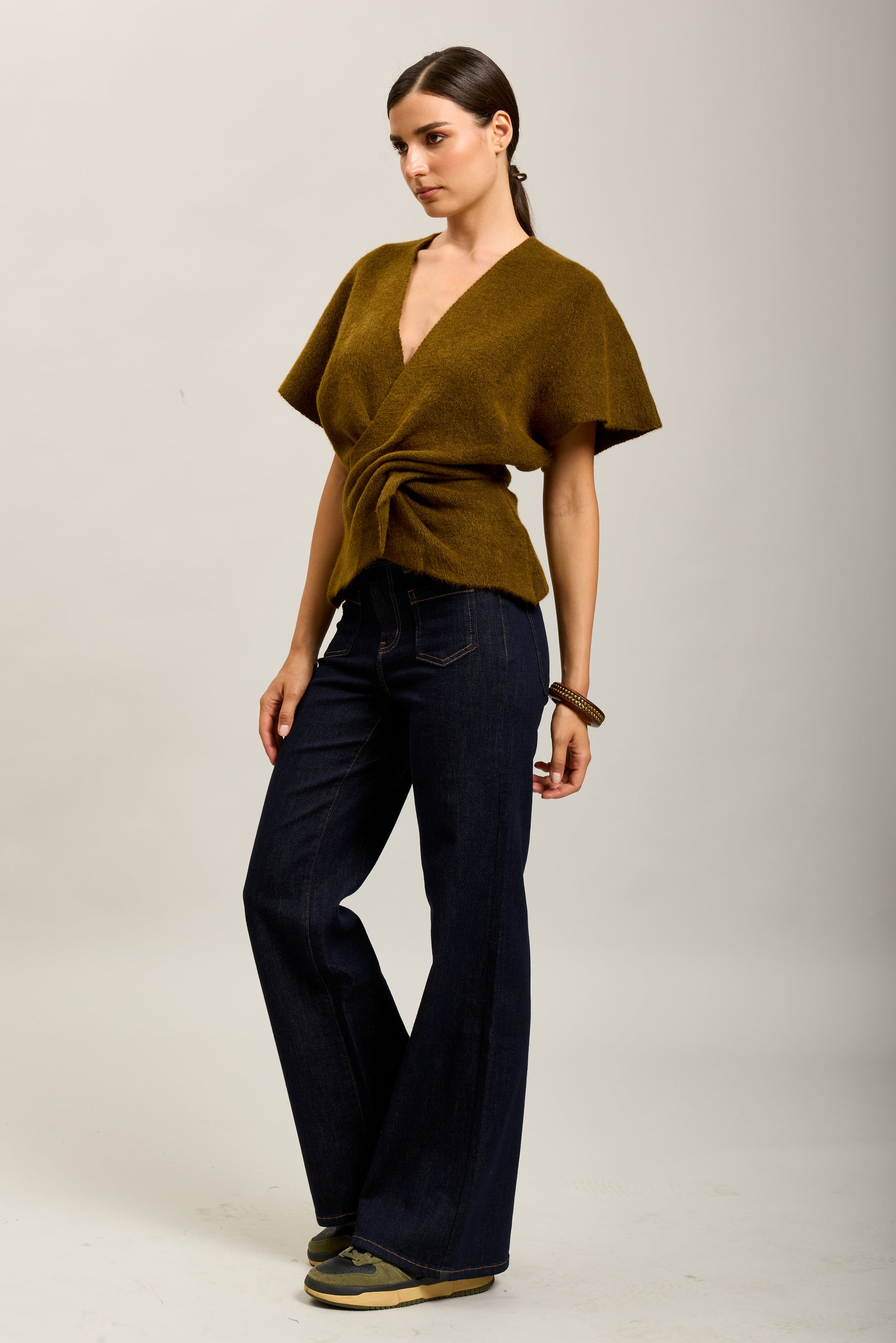 Toxik3 pantalones vaqueros anchos súper denim elásticos
