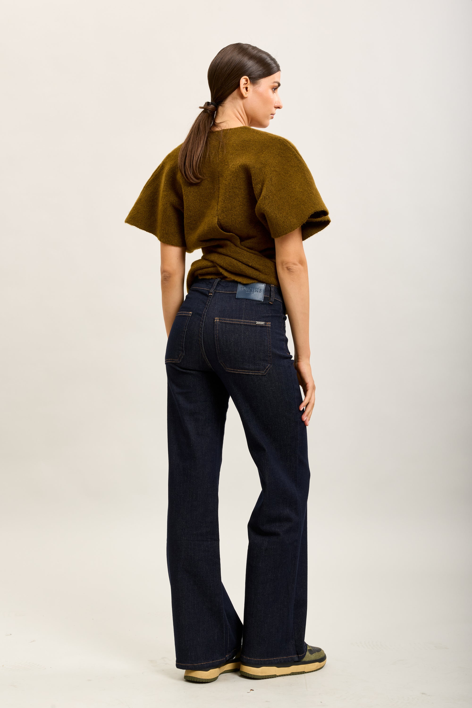 Toxik3 pantalones vaqueros anchos súper denim elásticos