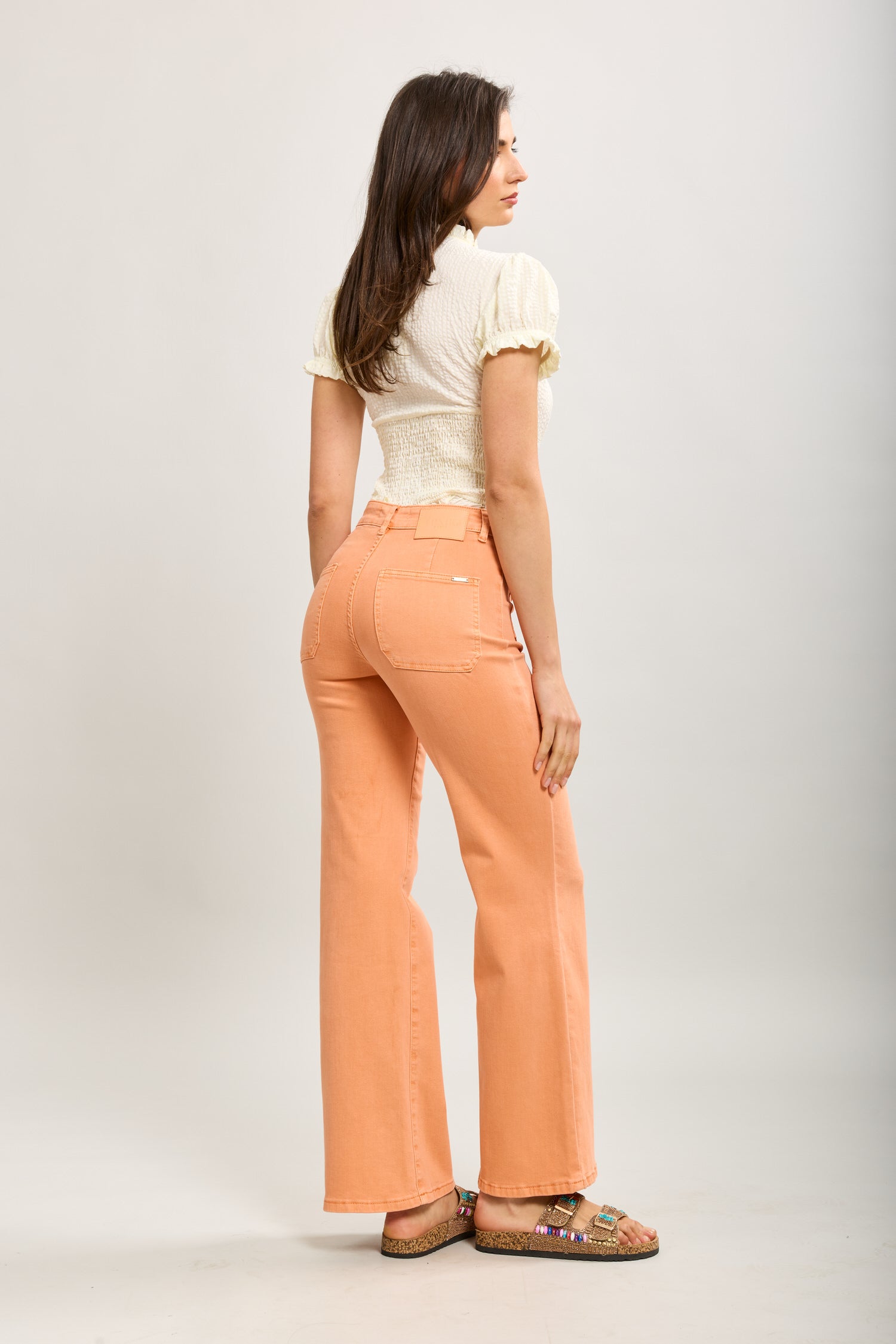 Toxik3 pantalon wide en jean super stretch