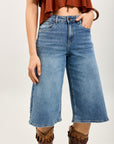 Toxik3 bermuda en jean wide denim stretch