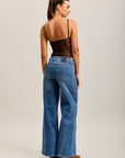 Toxik3 weite Stretchjeans mit Ausschnitten