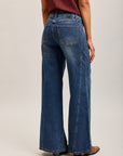 Toxik3 weite Stretchjeans mit Ausschnitten