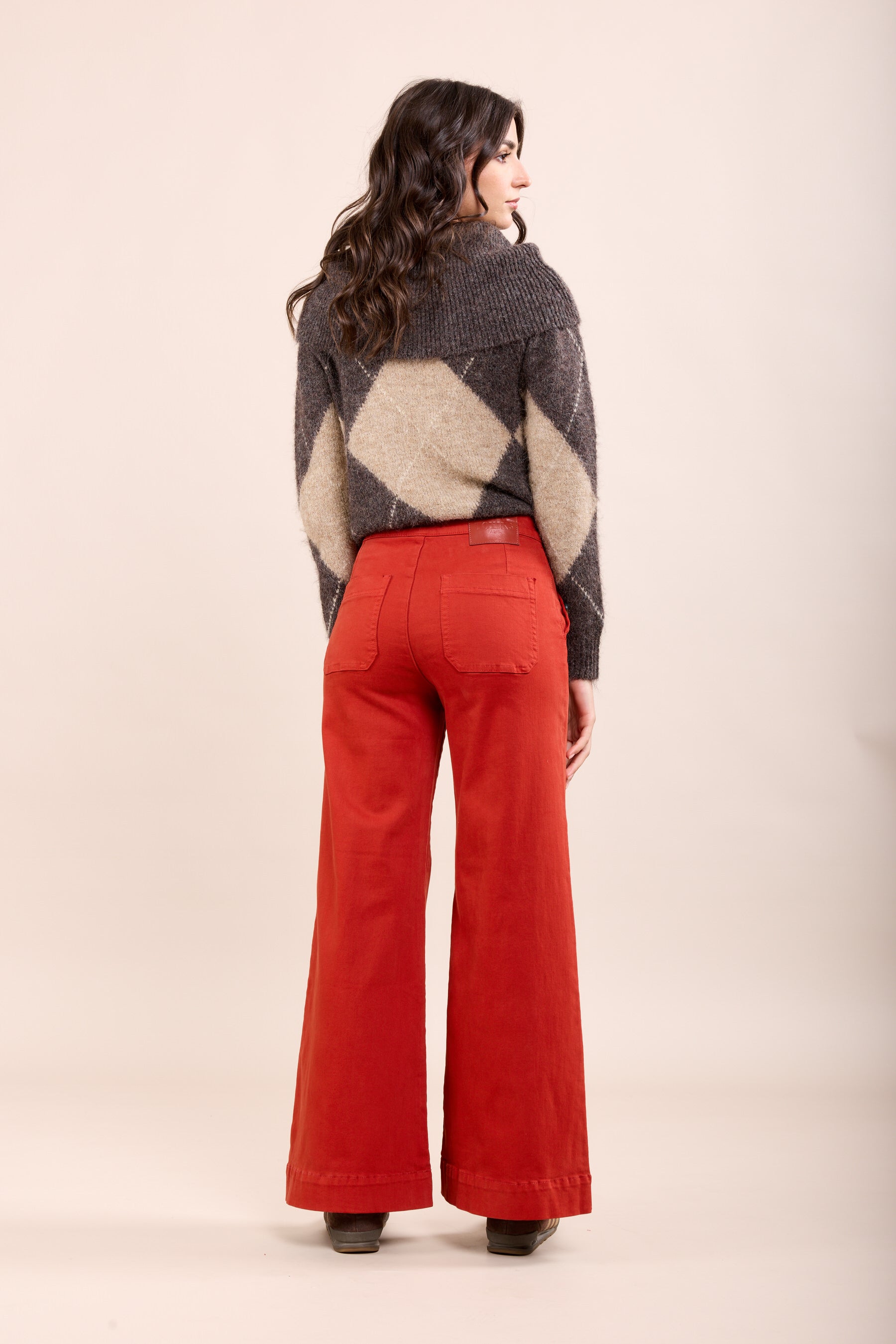 Toxik3 pantalon jean stretch wide fermeture à boutons