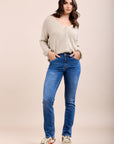 Toxik3 pantalon jean stretch slim jacron coeur