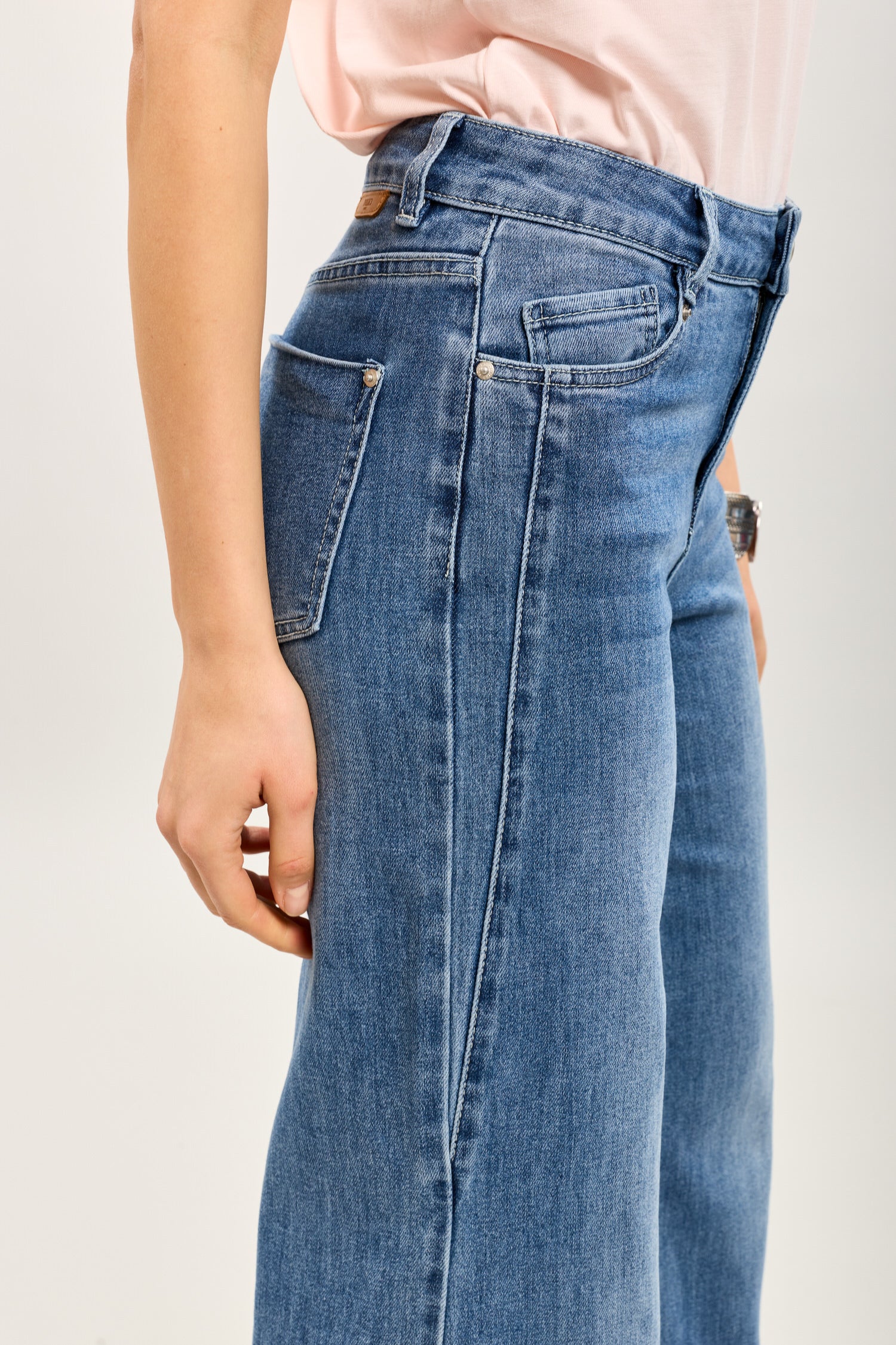 Toxik3 pantalon wide en jean stretch