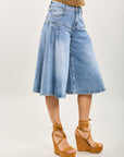 Toxik3 Bermuda stretch denim culottes