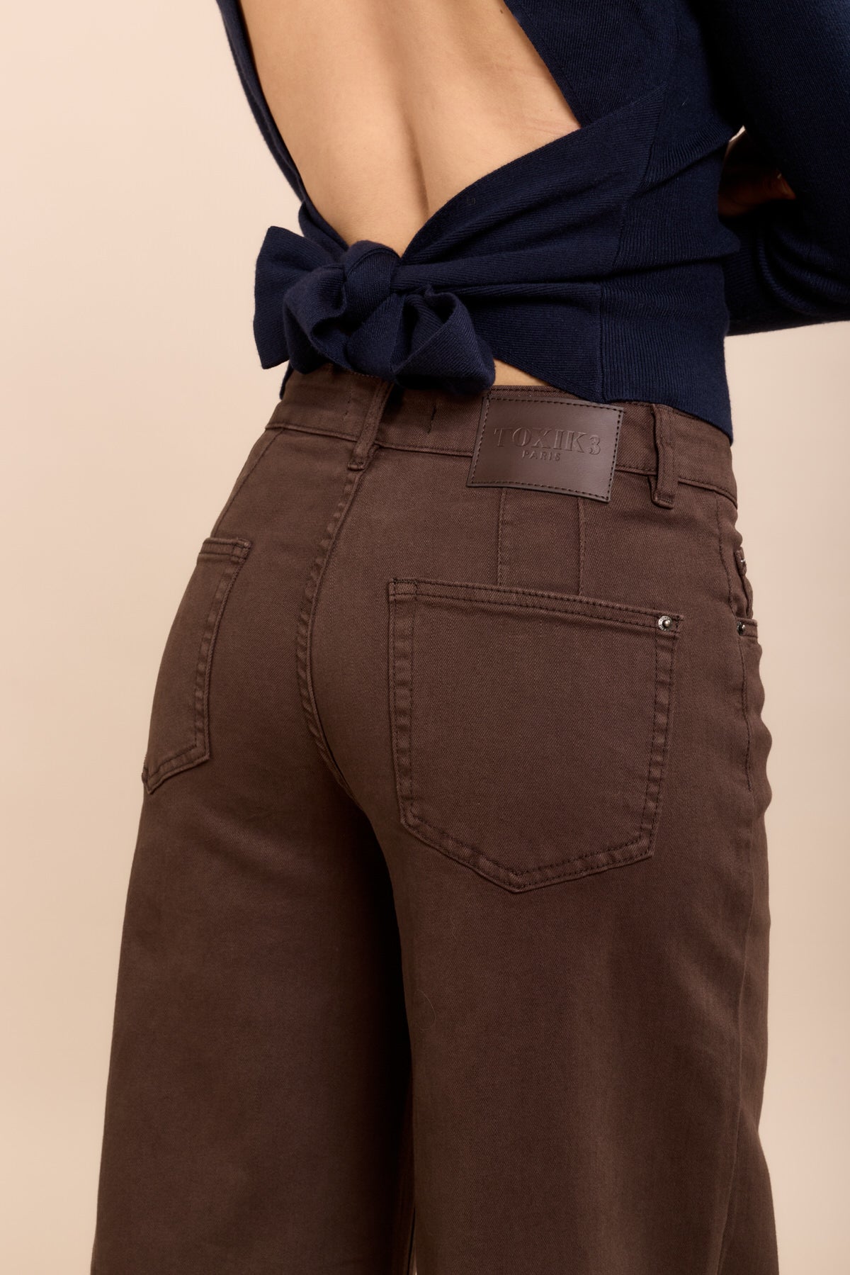 Toxik3 pantalon jean stretch extra wide poches