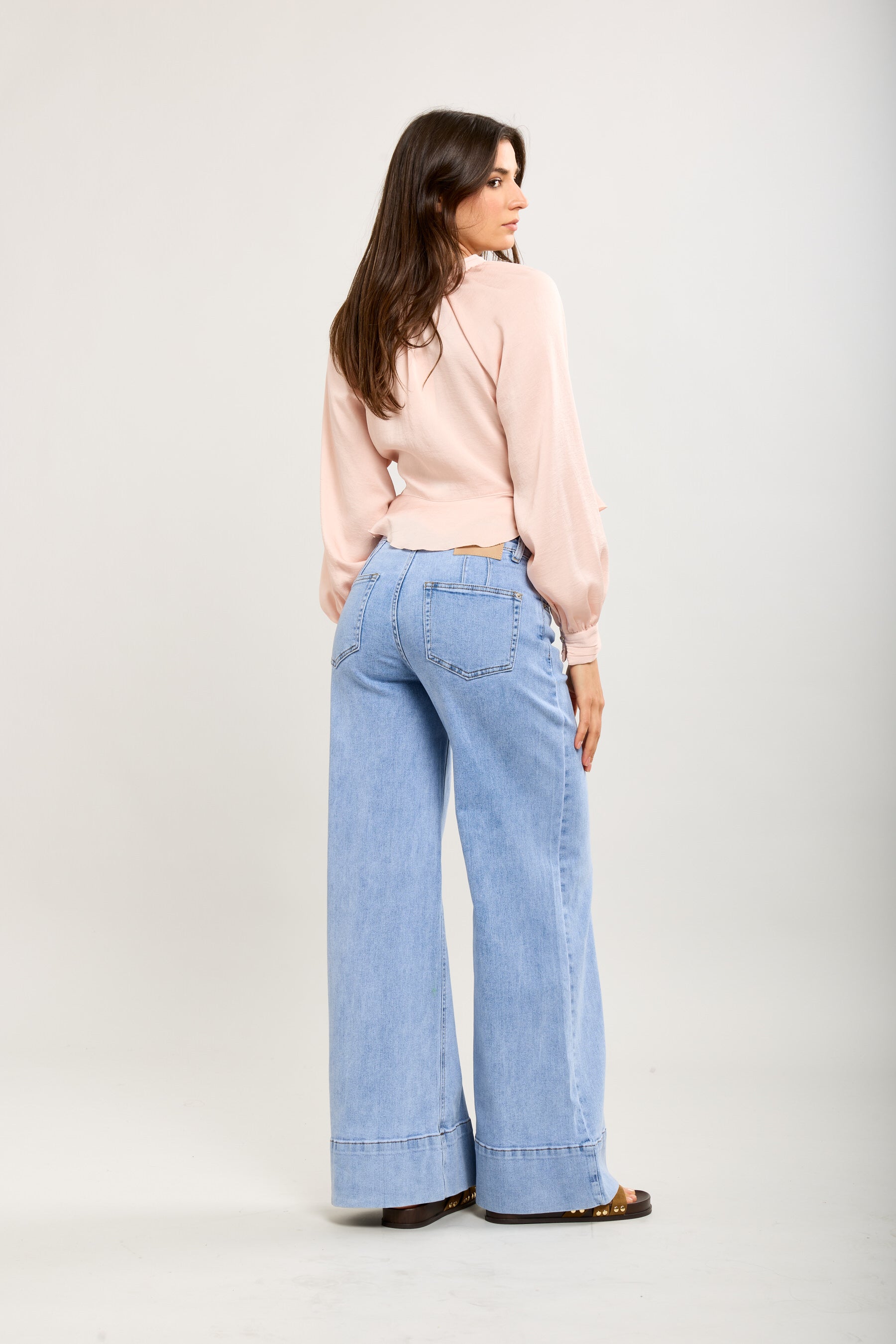 Toxik3 pantalon jean stretch extra wide poches
