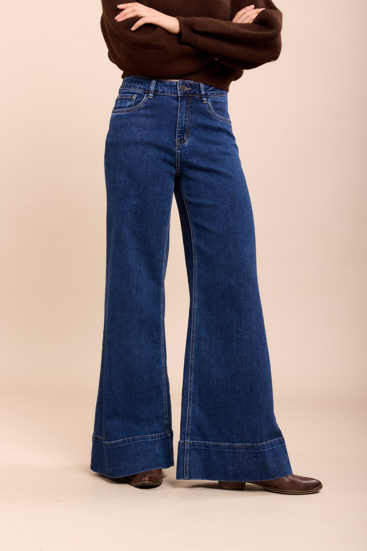 Toxik3 pantalon jean stretch extra wide poches