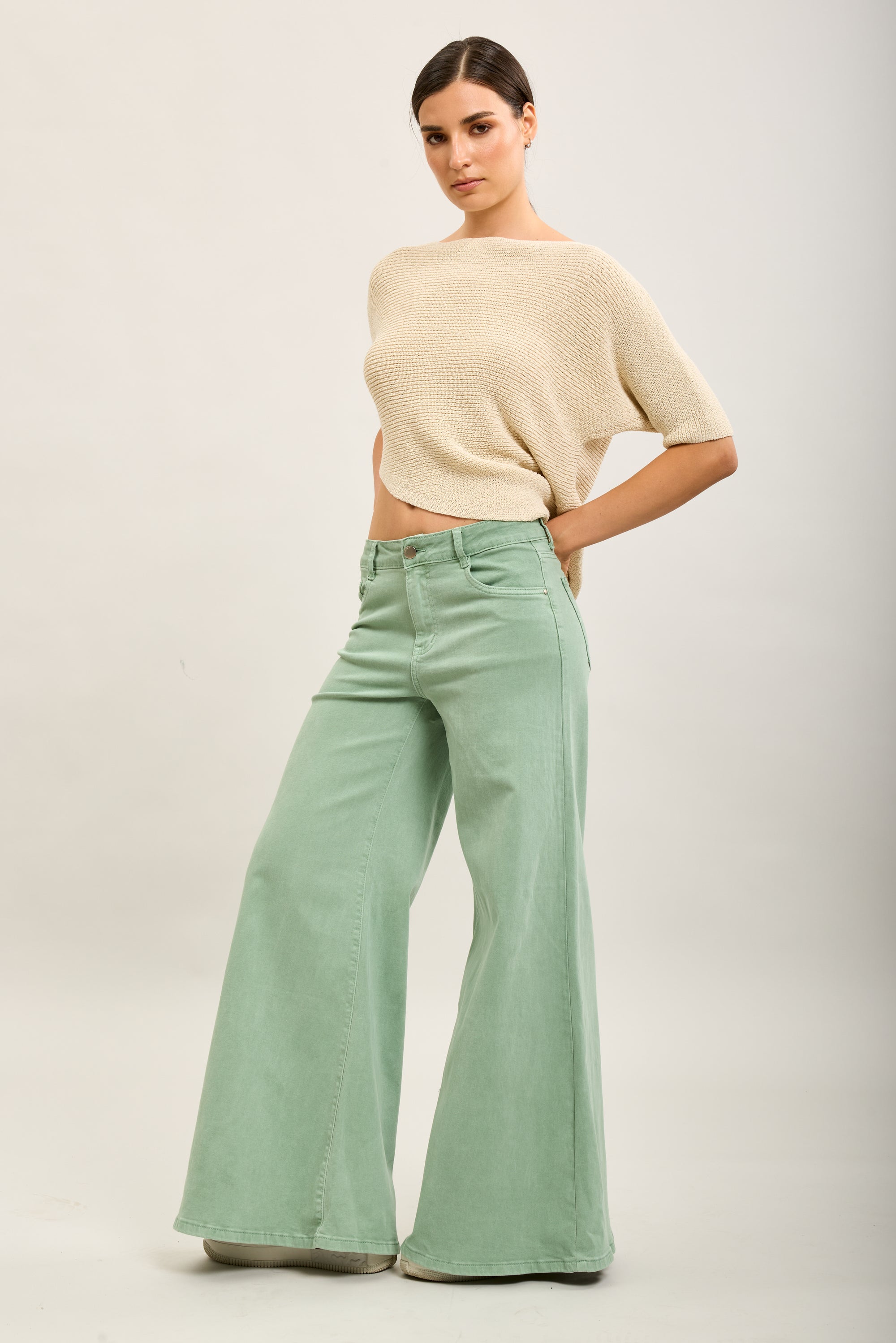 Toxik3 extra brede stretchjeansbroek
