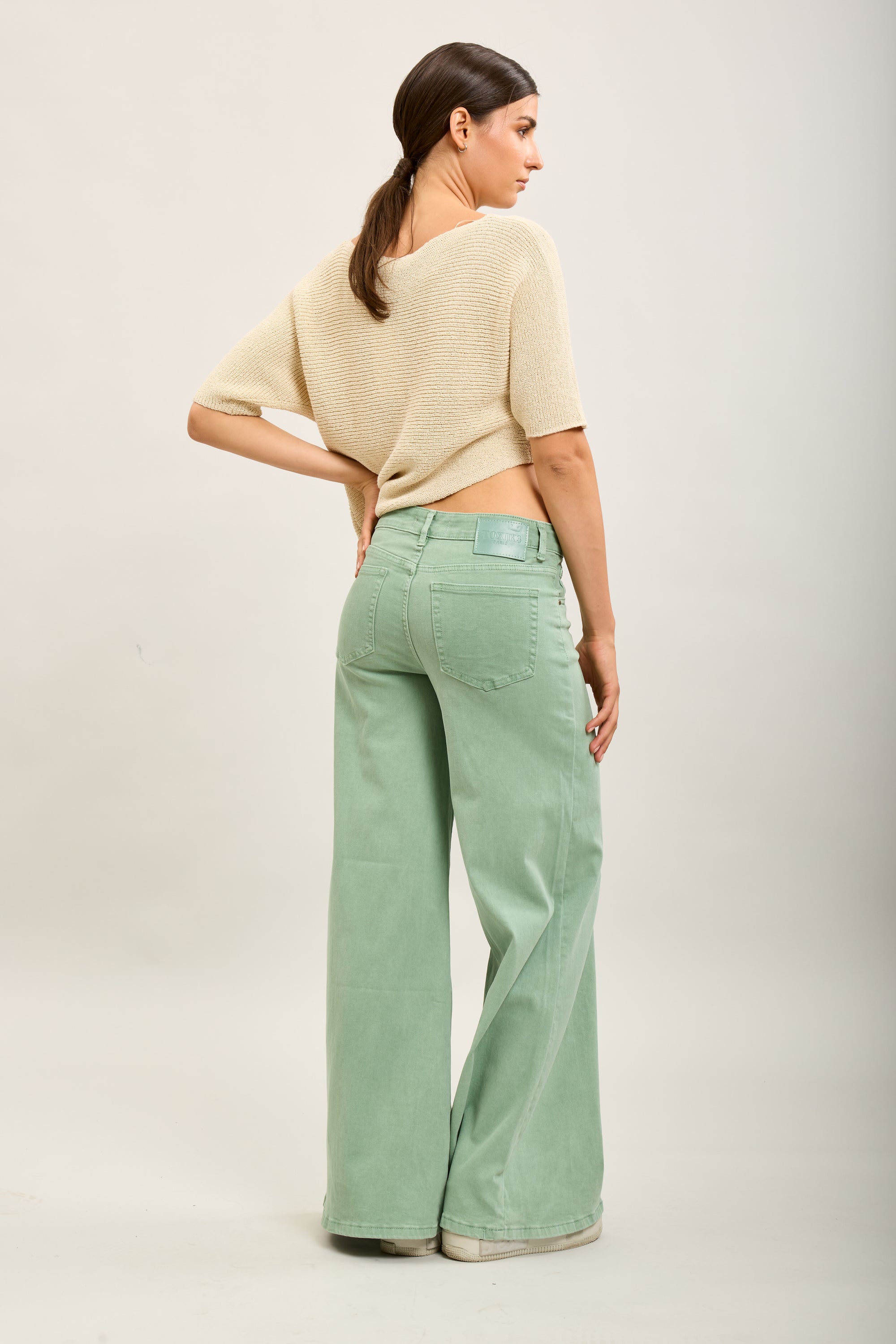 Toxik3 extra brede stretchjeansbroek