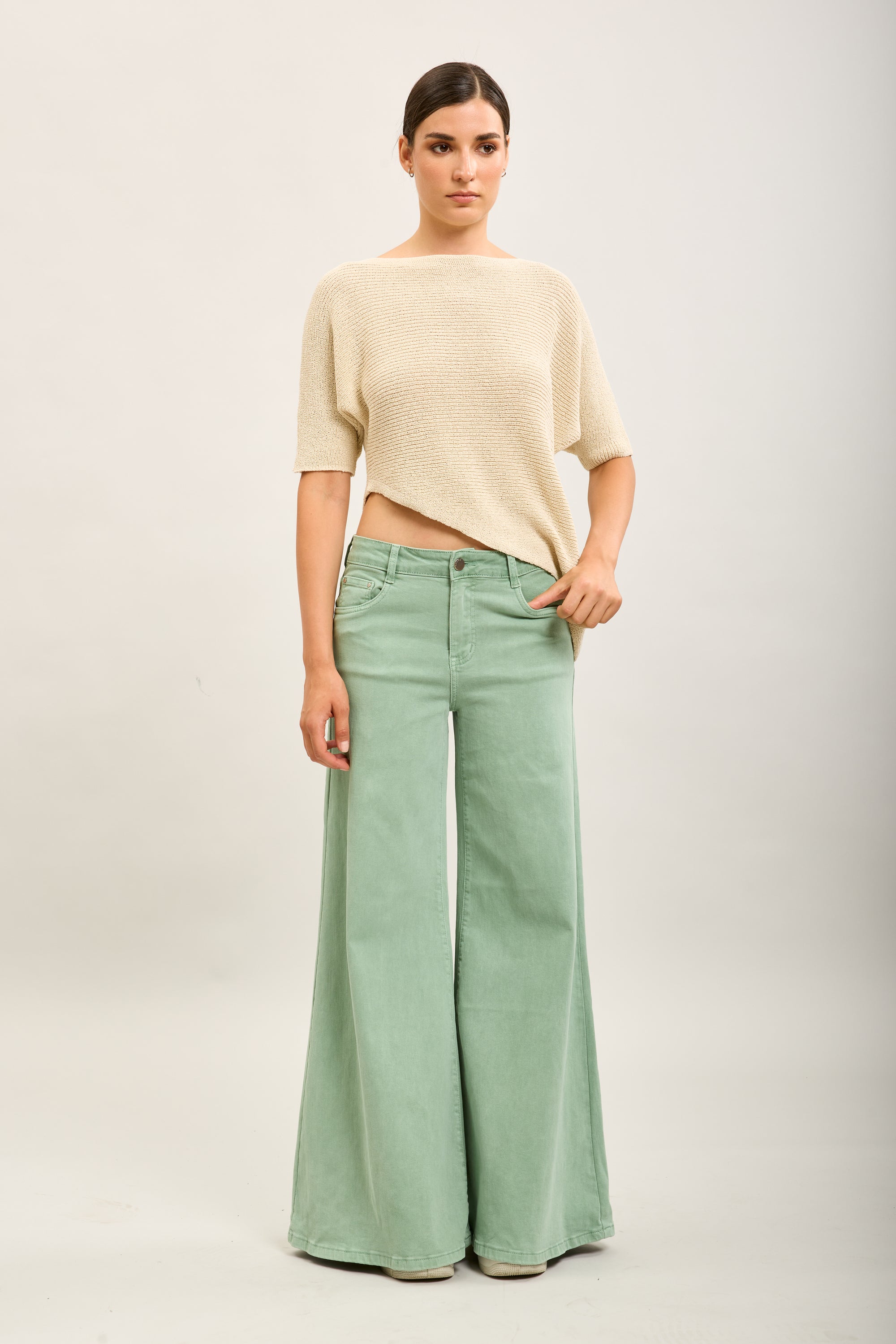 Toxik3 extra brede stretchjeansbroek