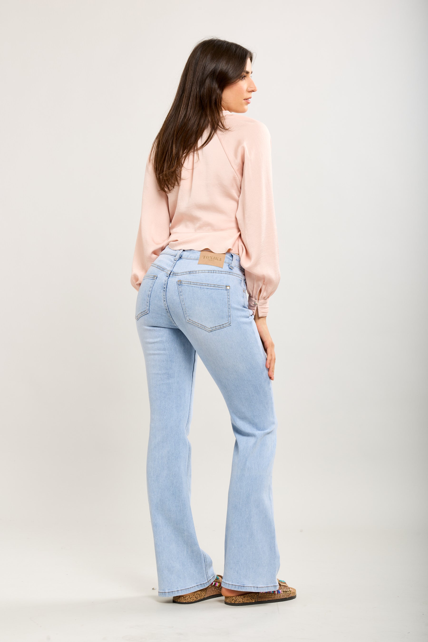 Toxik3 pantalon jean stretch bootcut