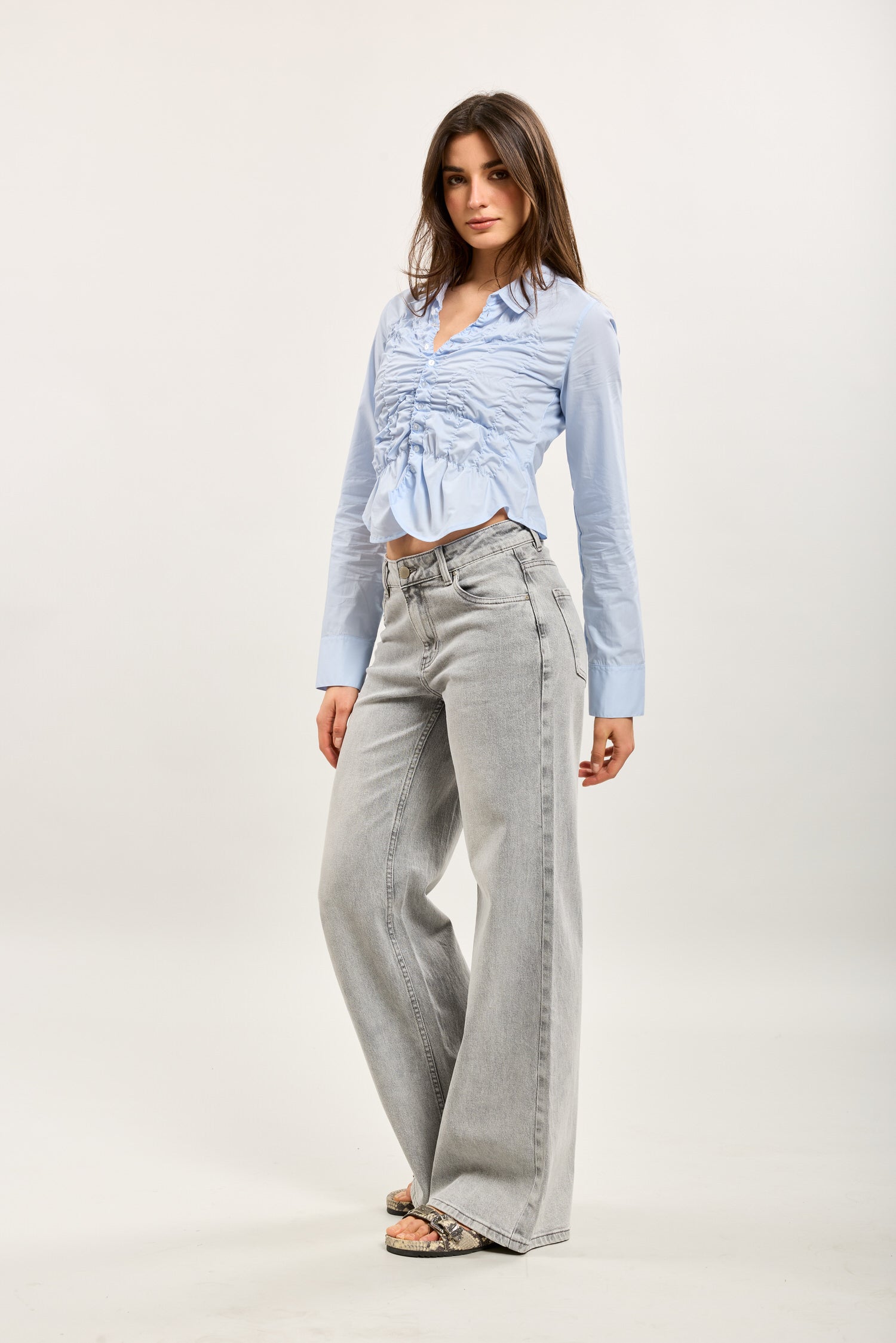 Toxik3 stretch flare denim jean pants