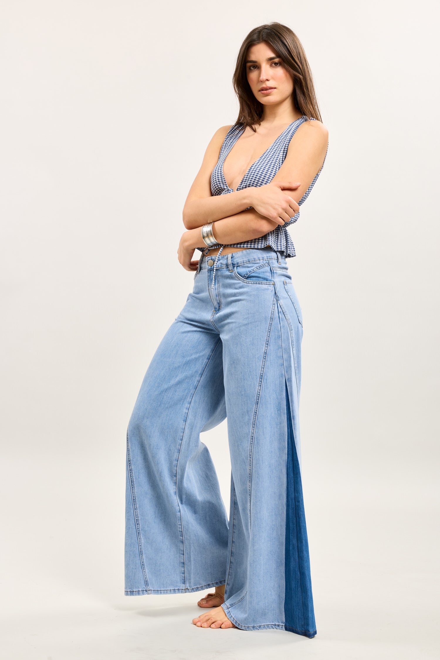 Toxik3 pantalon extra-wide stretch bi-tons