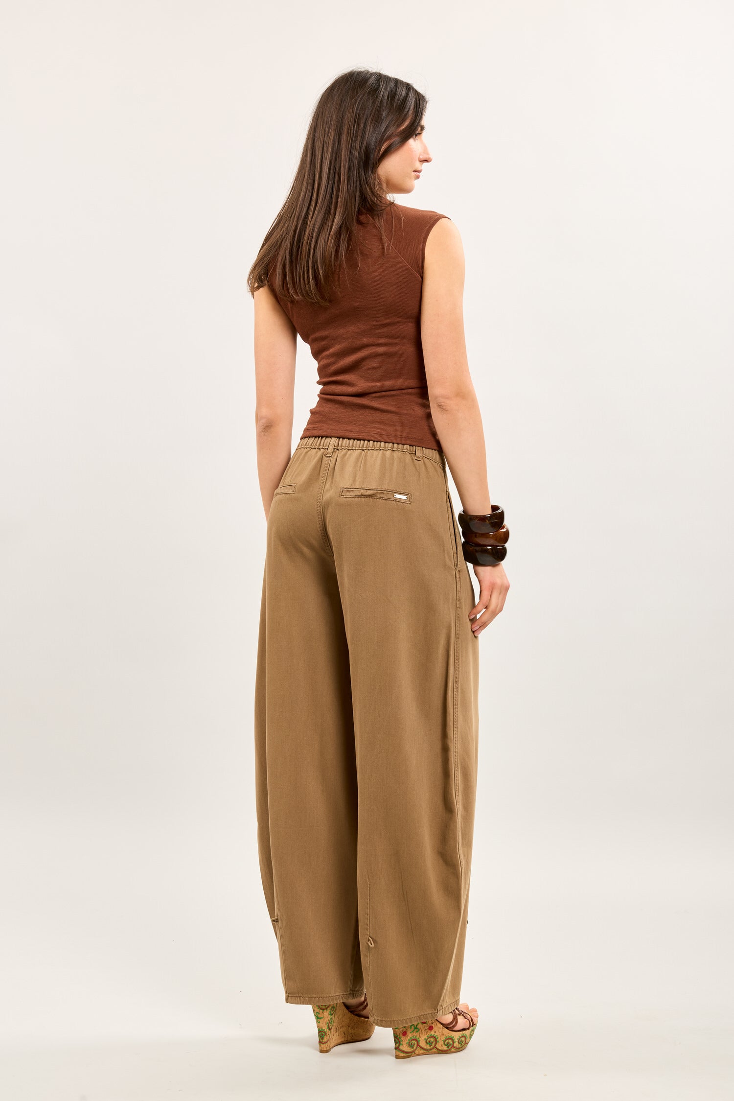 Toxik3 pantalon balloon cheville boutonnée