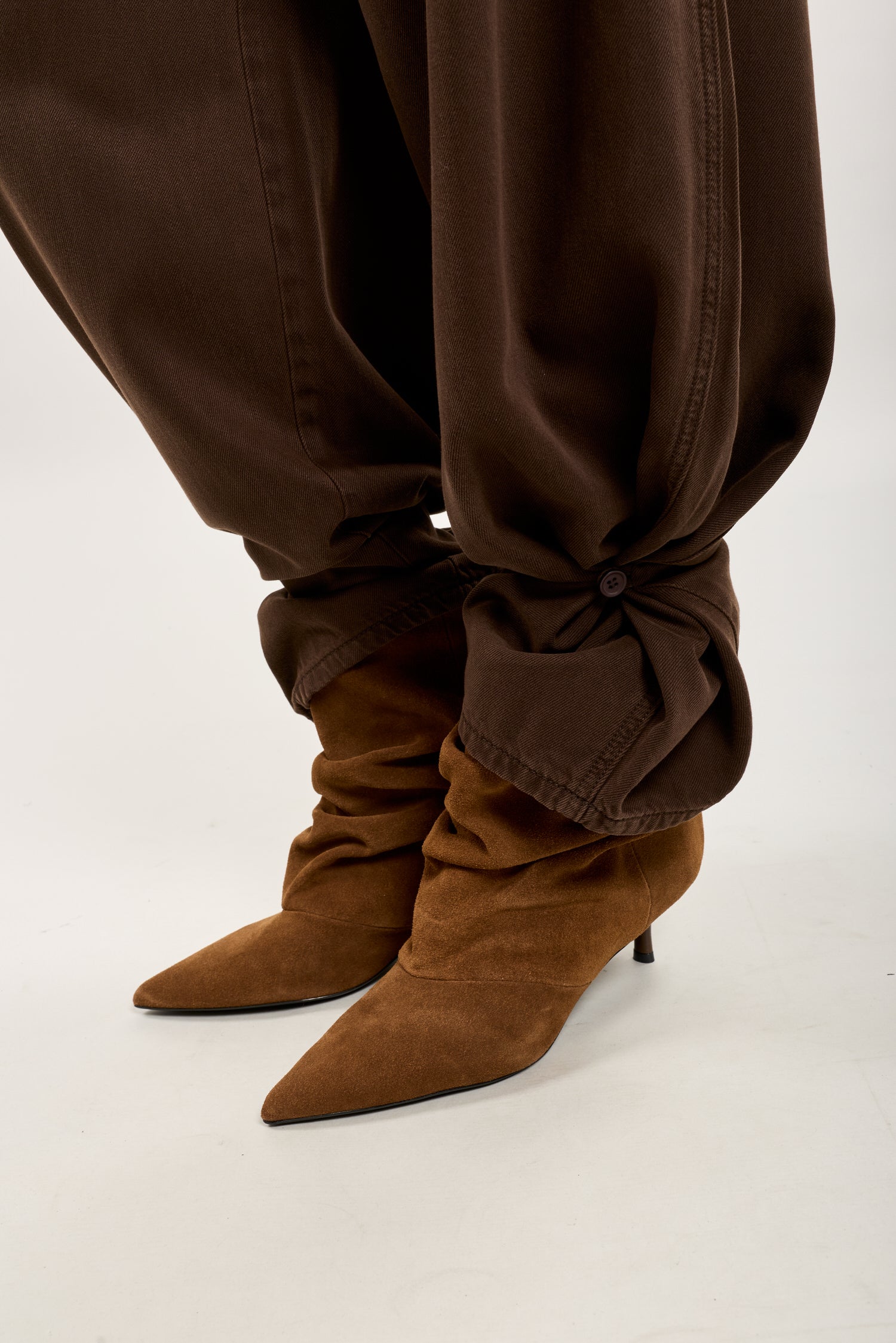 Toxik3 pantalon balloon cheville boutonnée