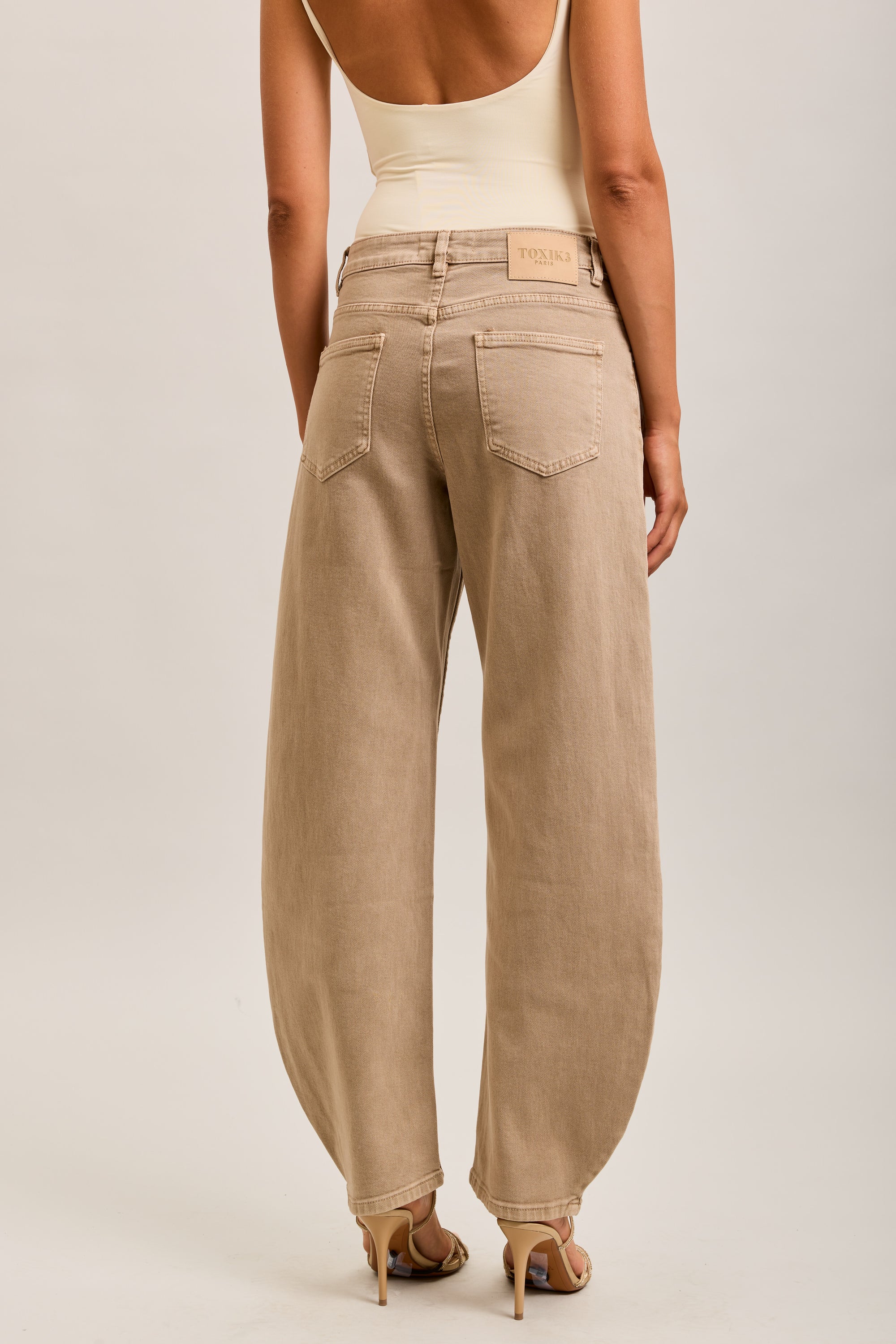 Toxik3 pantalon jean balloon denim stretch