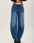 Toxik3 studded stretch denim balloon jean pants