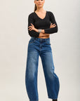 Toxik3 studded stretch denim balloon jean pants