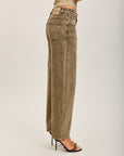 Toxik3 studded stretch denim balloon jean pants