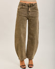 Toxik3 studded stretch denim balloon jean pants