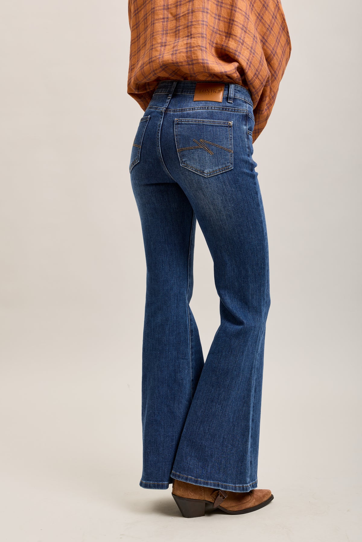 Toxik3 pantalon jean bootcut denim stretch