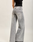 Toxik3 full rhinestone stretch wide denim jeans