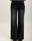 Toxik3 weite Jeanshose aus gewaschenem Stretch-Denim