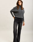 Toxik3 weite Jeanshose aus gewaschenem Stretch-Denim