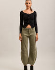 Toxik3 pantalon jean balloon denim stretch
