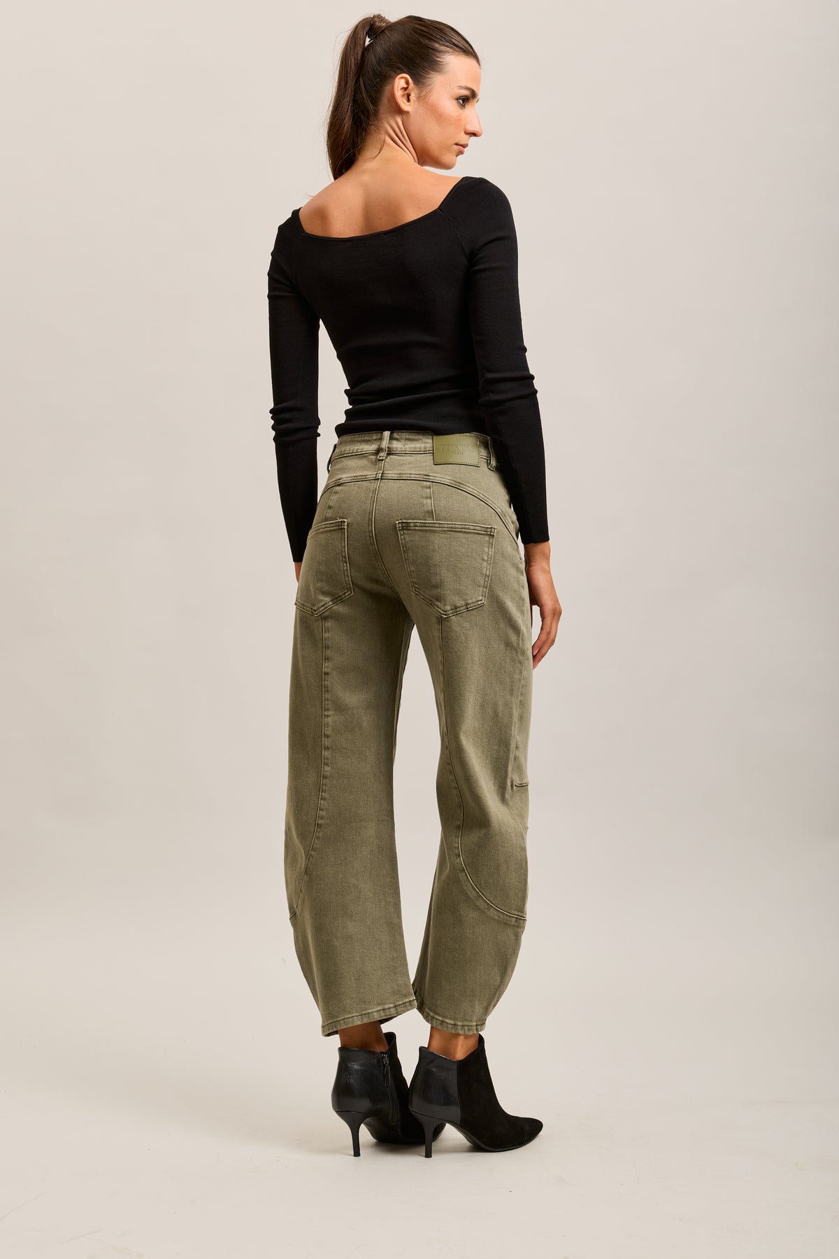 Toxik3 pantalon jean balloon denim stretch