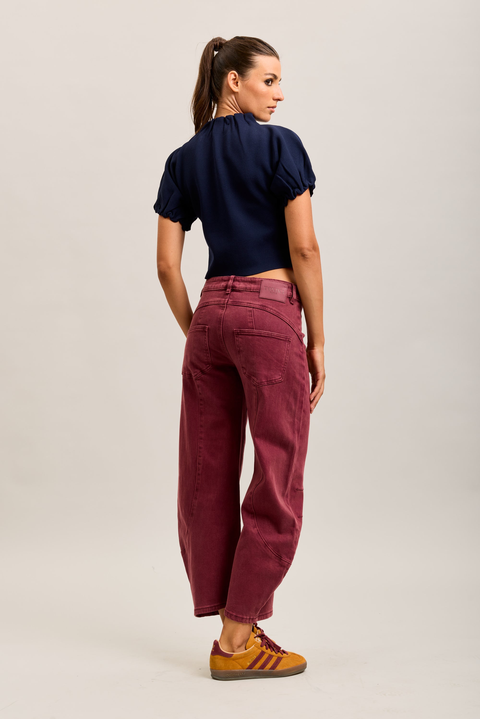 Toxik3 pantalon jean balloon denim stretch