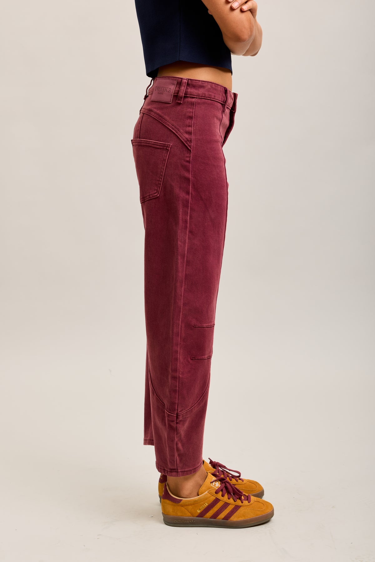 Toxik3 pantalon jean balloon denim stretch