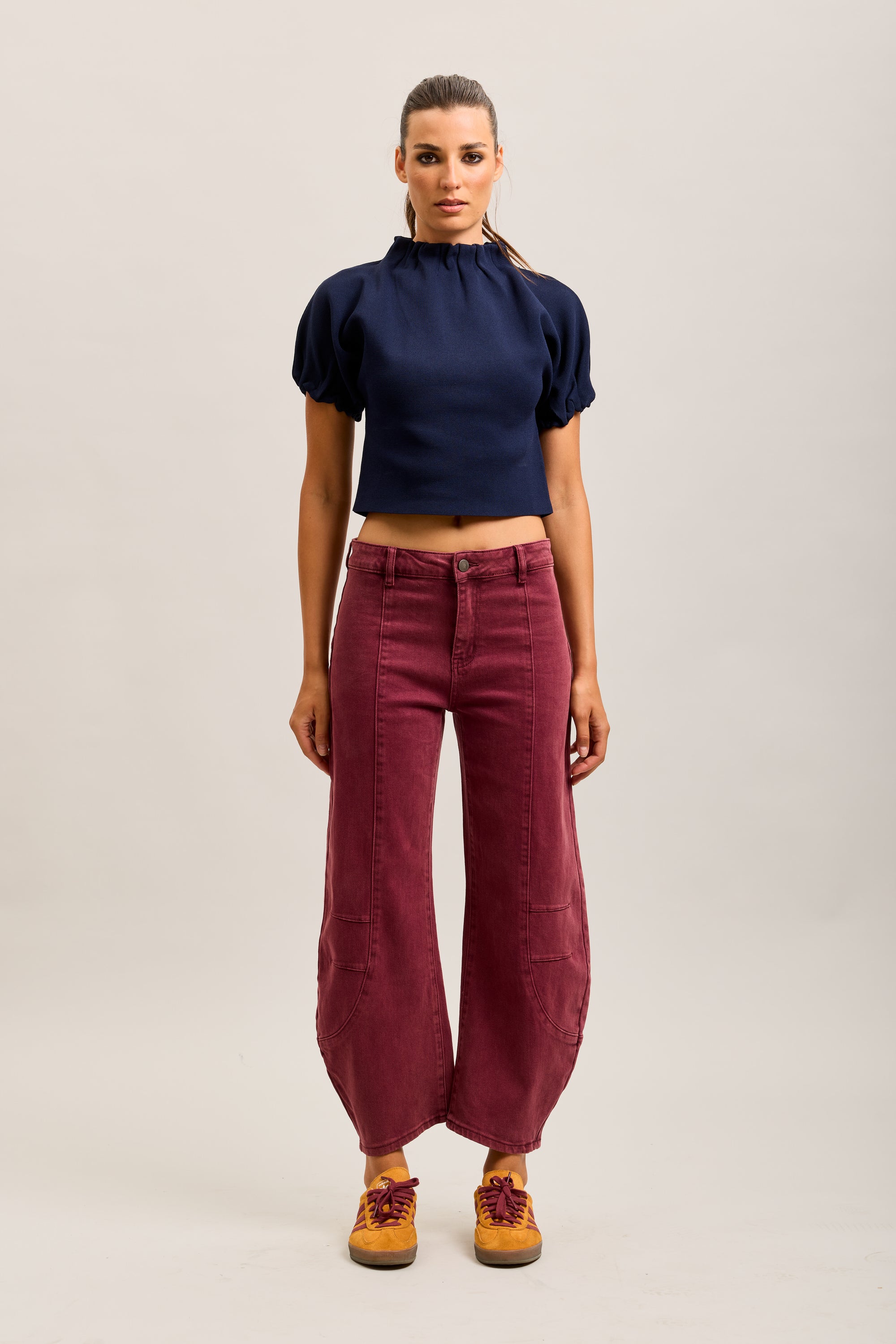 Toxik3 pantalon jean balloon denim stretch