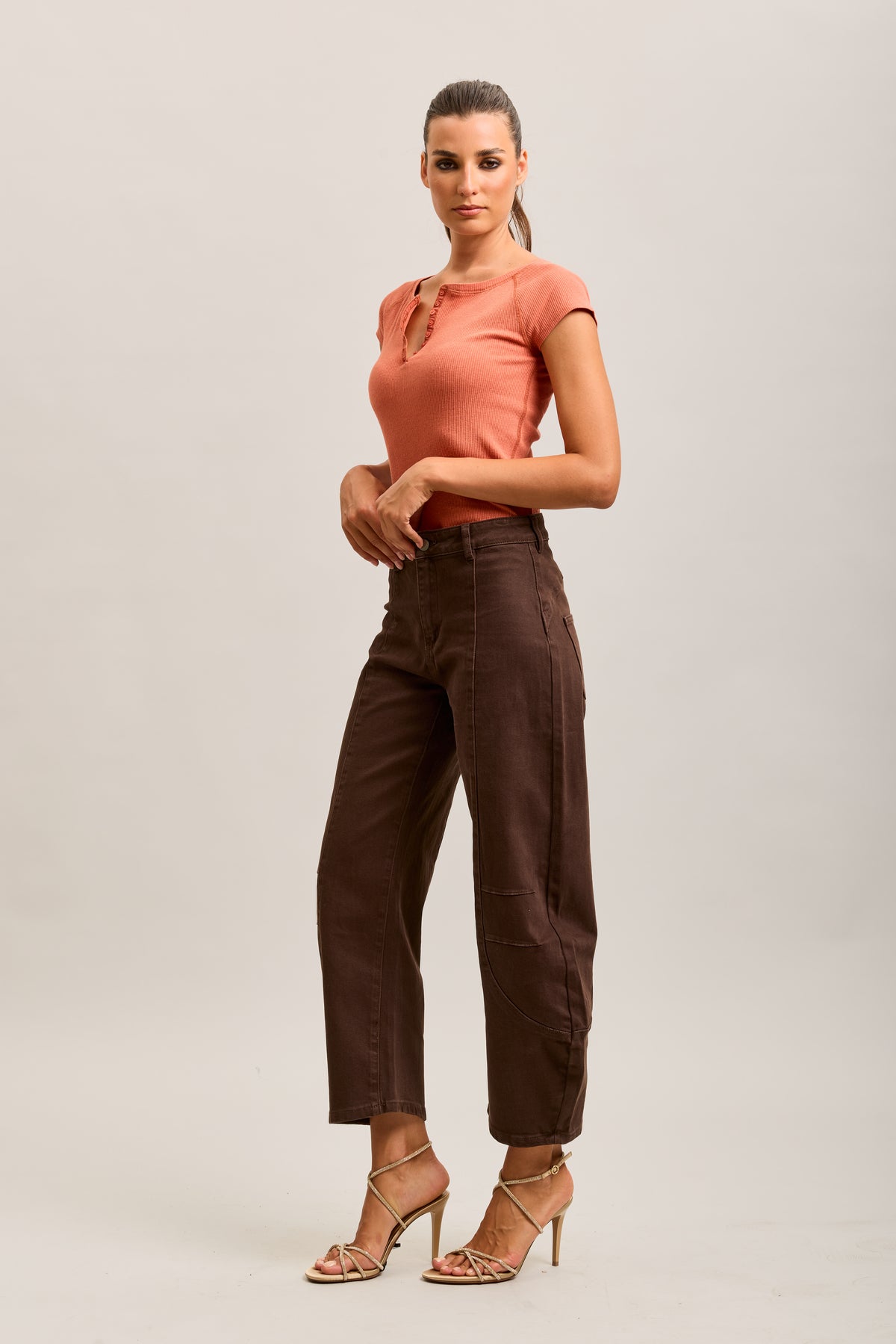 Toxik3 pantalon jean balloon denim stretch