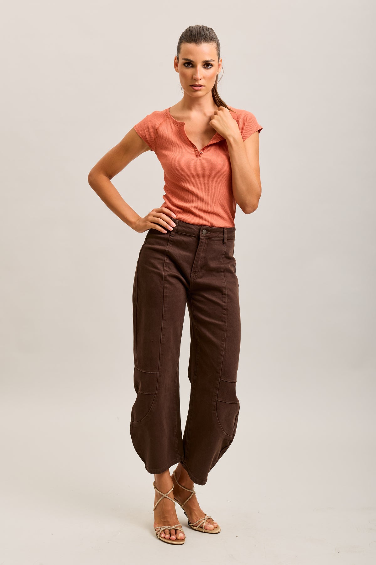 Toxik3 pantalon jean balloon denim stretch
