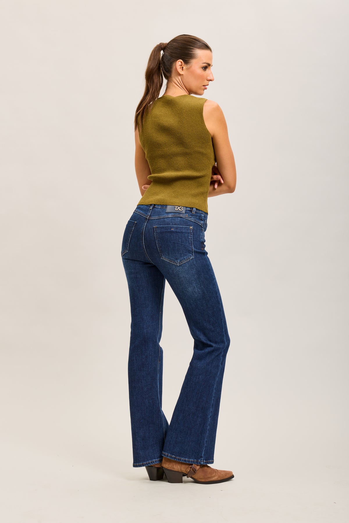 Toxik3 Jacaron stretch denim bootcut jean pants