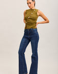Toxik3 Jacaron stretch denim bootcut jean pants