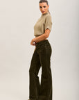 Toxik3 pantalon jean bootcut velour