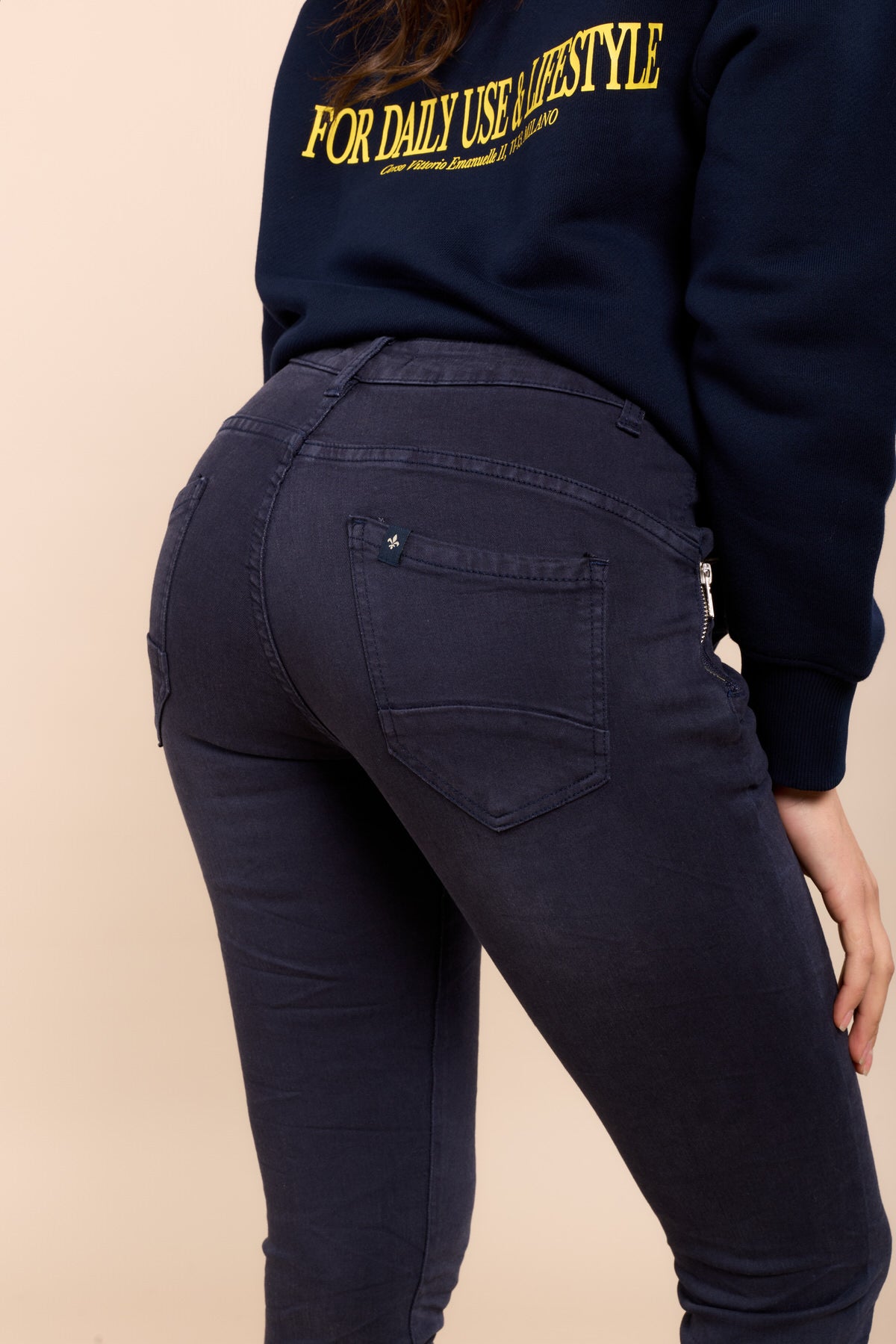 Toxik3 jean slim taille standard froissé stretch