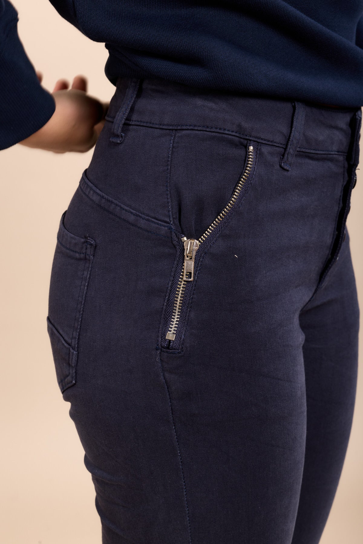 Toxik3 jean slim taille standard froissé stretch