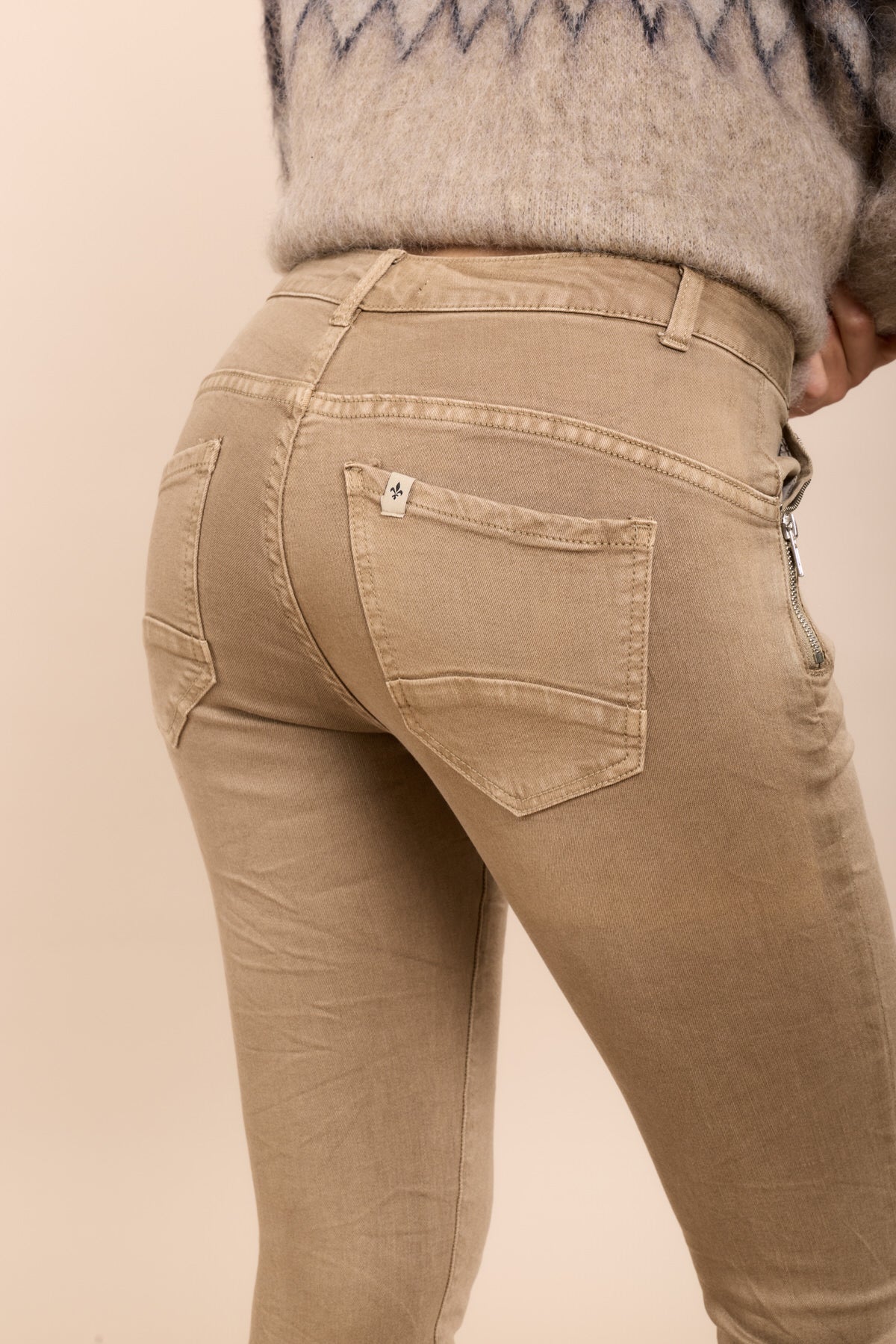 Toxik3 jean slim taille standard froissé stretch