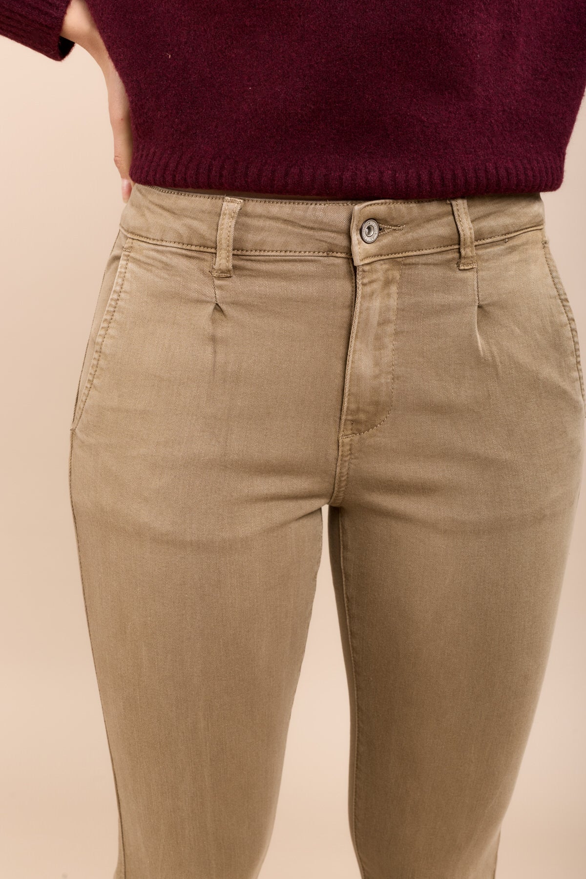 Toxik3 Jean boy super stretch poches passepoilées et revers