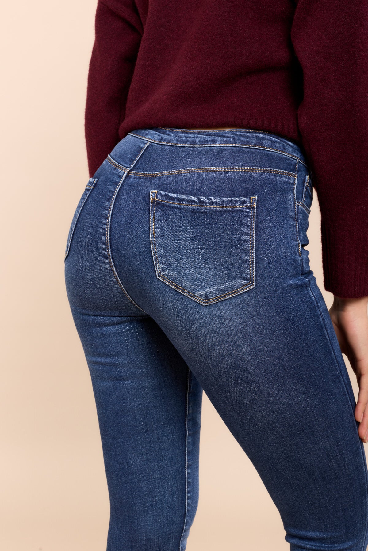 Toxik3 pantalon jean stretch slim fermeture zip