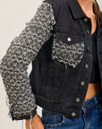 Bi-material jacket - Coco