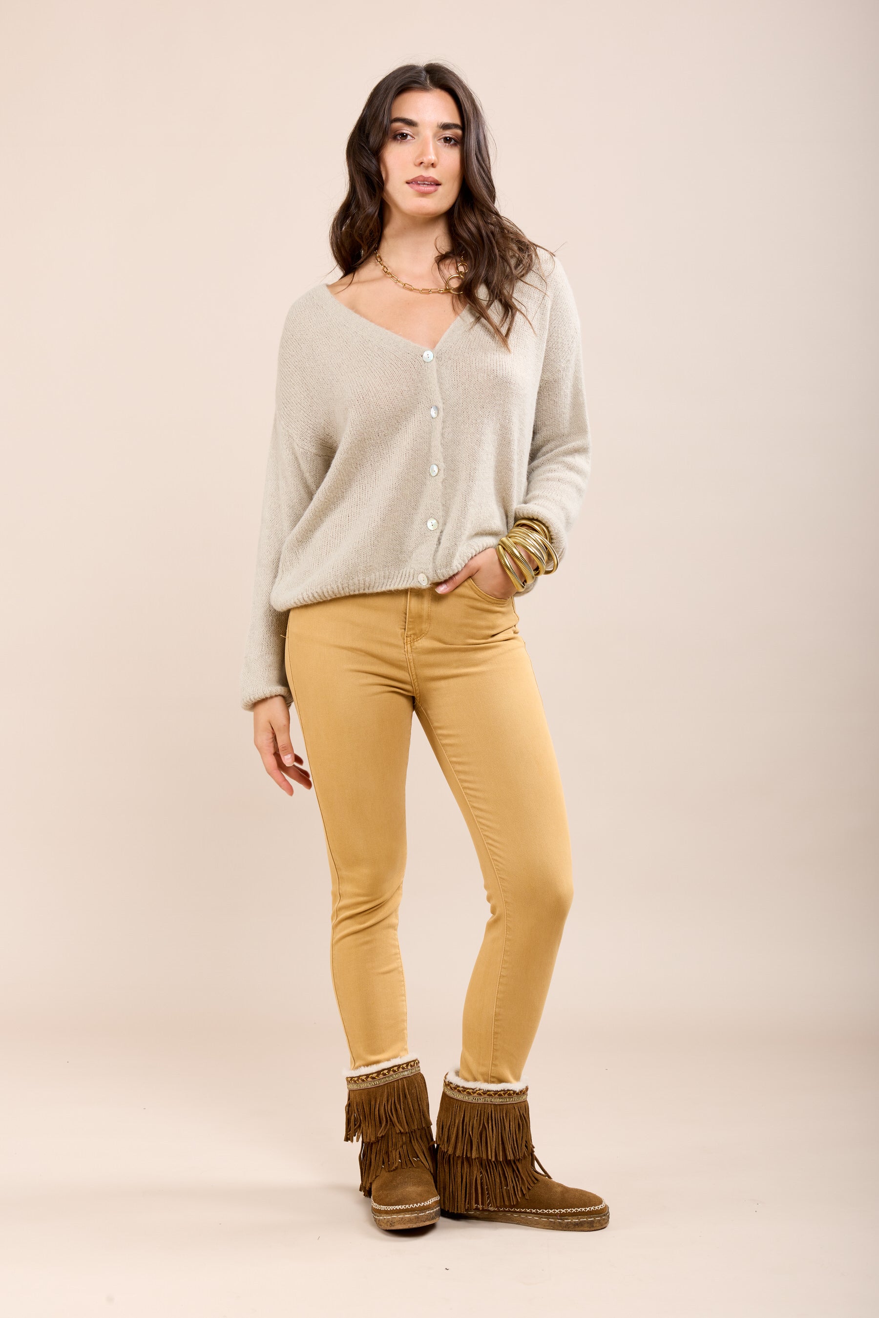 Toxik3 Stretch Slim Stretch Pants high waist