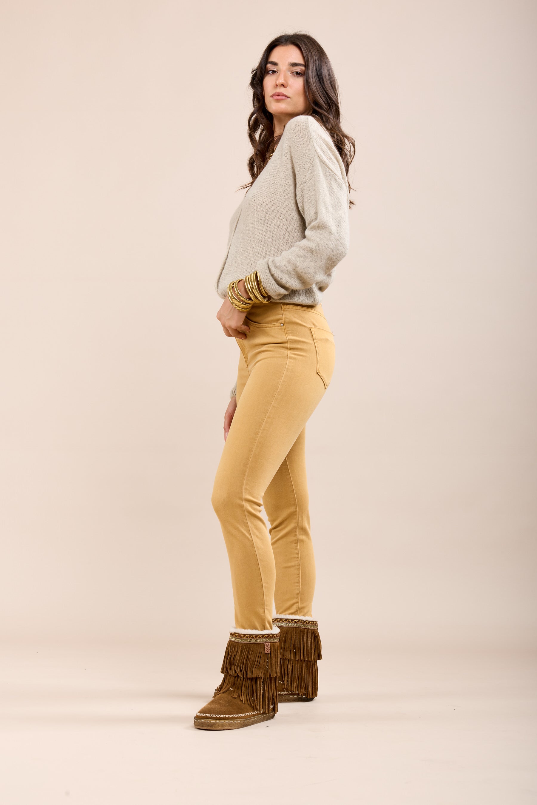 Toxik3 Stretch Slim Stretch Pants high waist