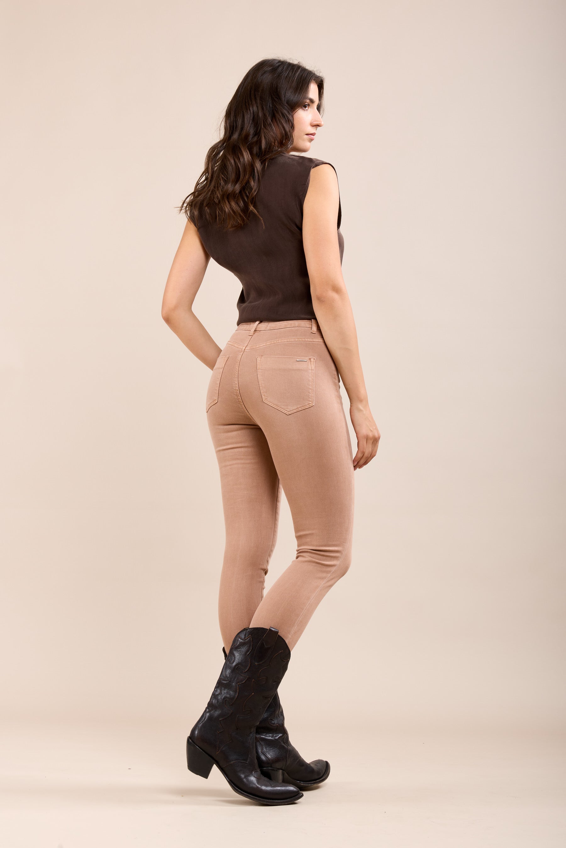 Toxik3 Stretch Slim Stretch Pants high waist