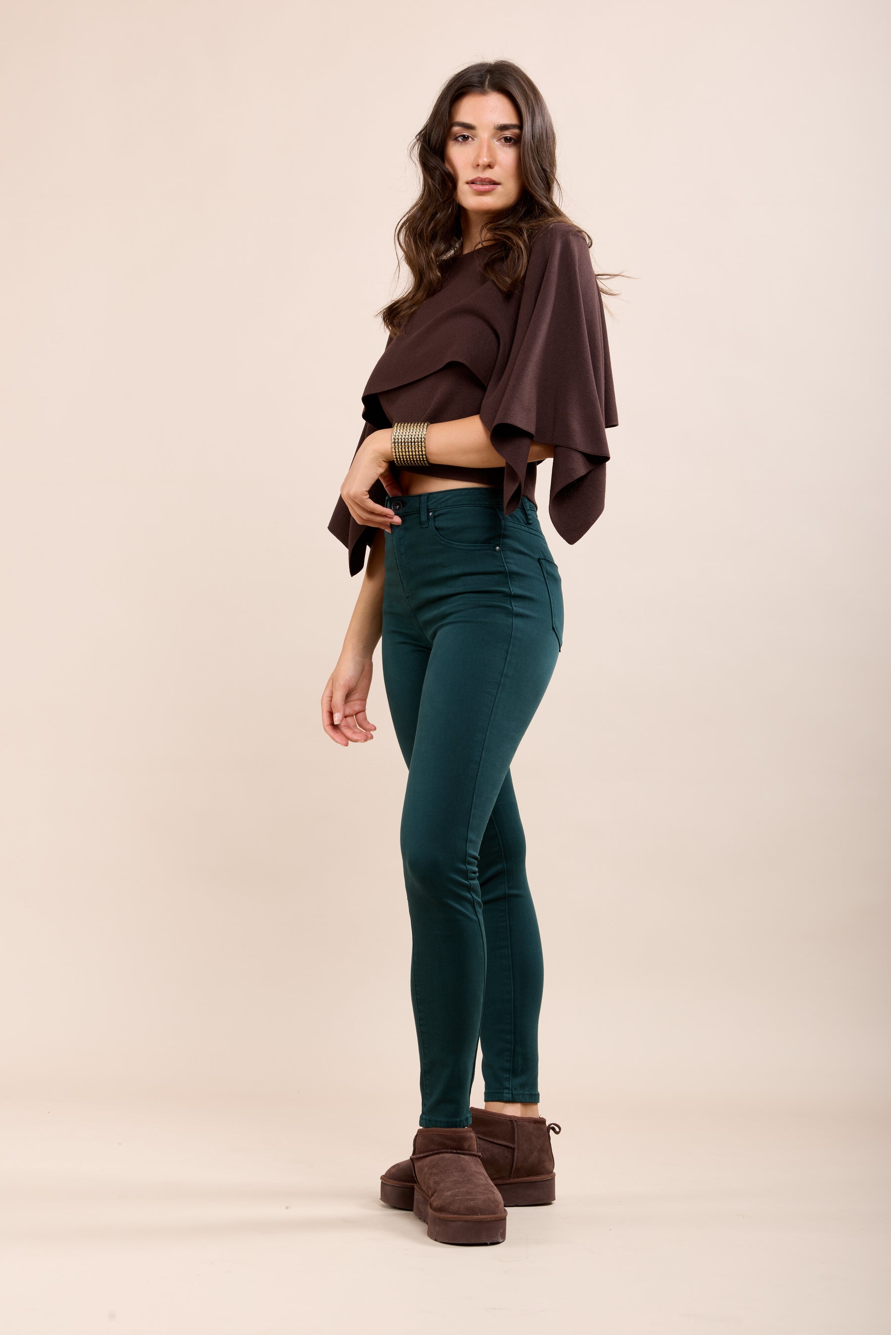 Toxik3 Stretch Slim Stretch Pants high waist